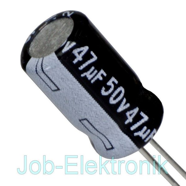 10 Stück 47uF 50V 105°C Elektrolytkondensatoren Elko Kondensator