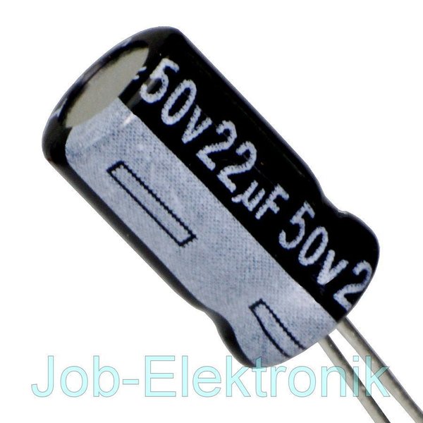 10 Stück 22uF 50V 105°C Elektrolytkondensatoren Elko Kondensator
