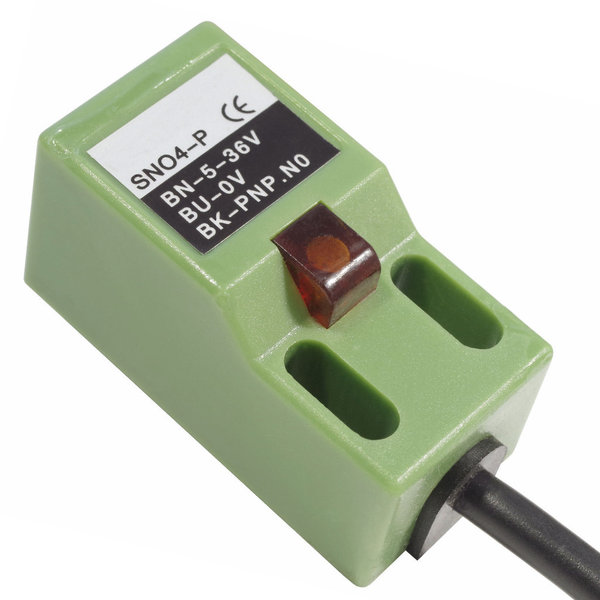 Induktiver Näherungsschalter Sensor 18x18x35 PNP NO SCHLIESSER, 4mm Schaltabstand