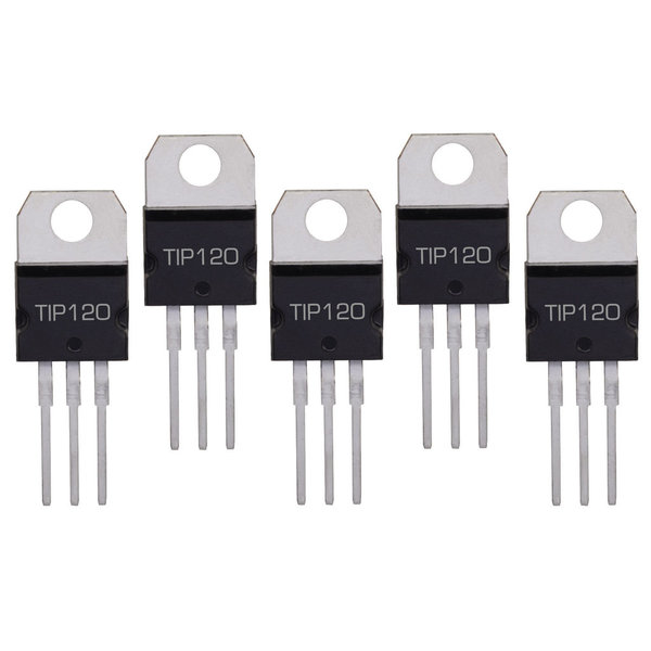 5 Stück TIP120 Darlington Transistor NPN 65W 60V 5A TO220 Gehäuse